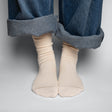 Aydo Studio Copenhagen Beige strømper 36-40 mid calf