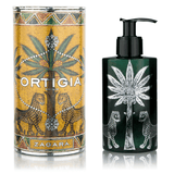 Bodylotion og håndcreme med pumpe i smuk gaveæske Zagara fra Ortigia