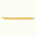 Østerland Orontes Crochet Armbånd Gul