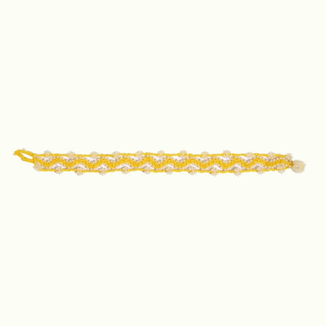 Østerland Orontes Crochet Armbånd Gul