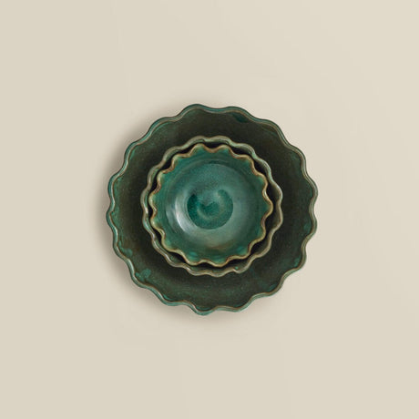 Scallop Skål Jade