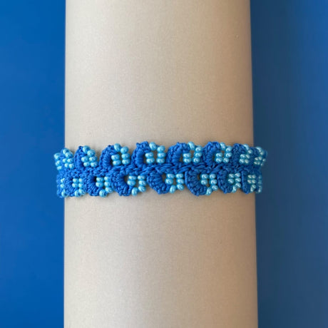 Østerland Antioch Crochet Armbånd Blå