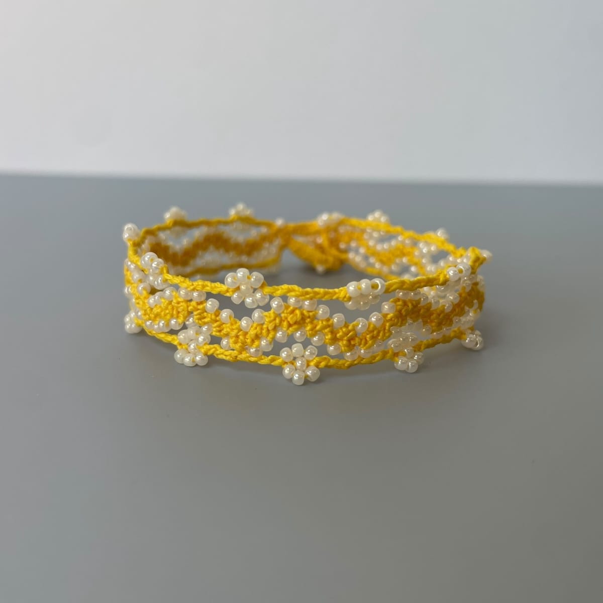 Østerland Orontes Crochet Armbånd Gul
