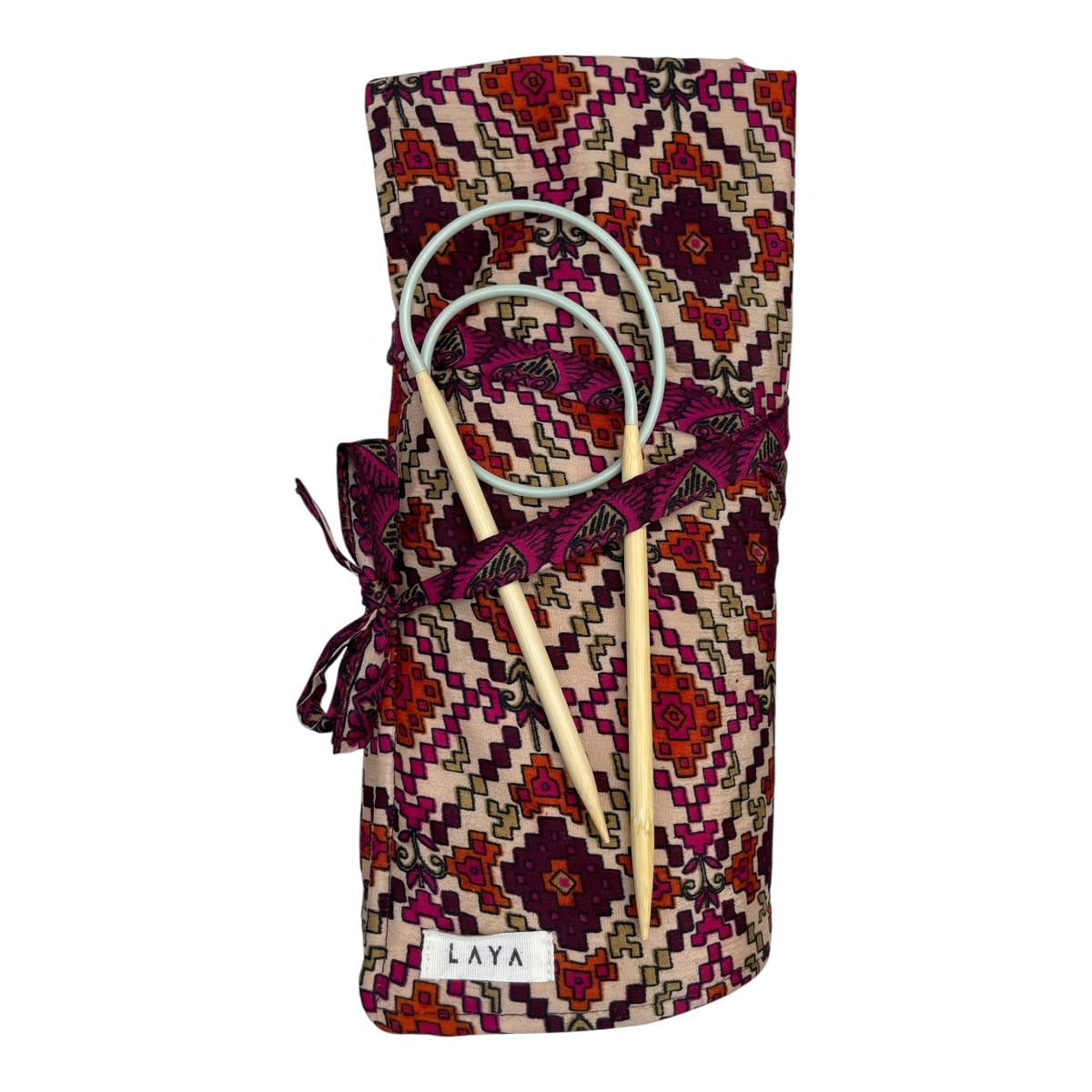 LAYA - Knitting needle pouch grafisk