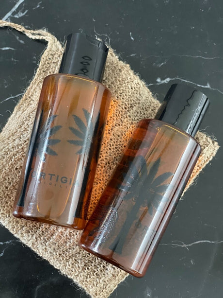 Ortigia rejsestørrelser shampoo balsam sæbe creme