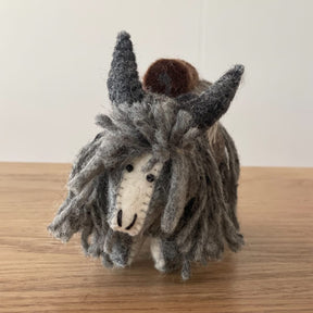 Sherpa Yak figur i uld