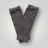 Grå cashmere handsker