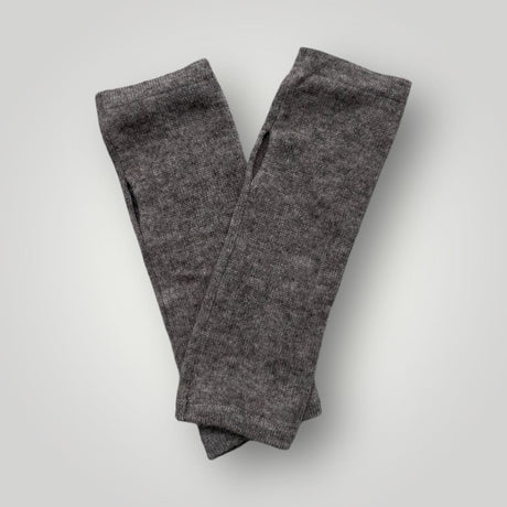 Grå cashmere handsker