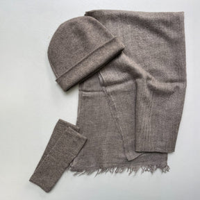 Coffee brown cashmere