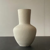 Hvid keramikvase