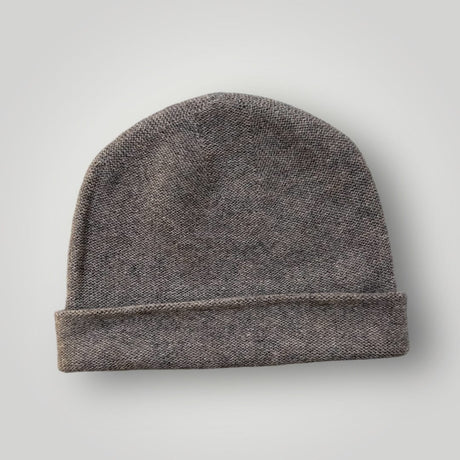 Cashmere beanie kaffebrun