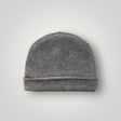 Cashmere beanie grey melange