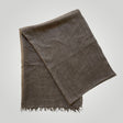 Cashmere tørklæde brun
