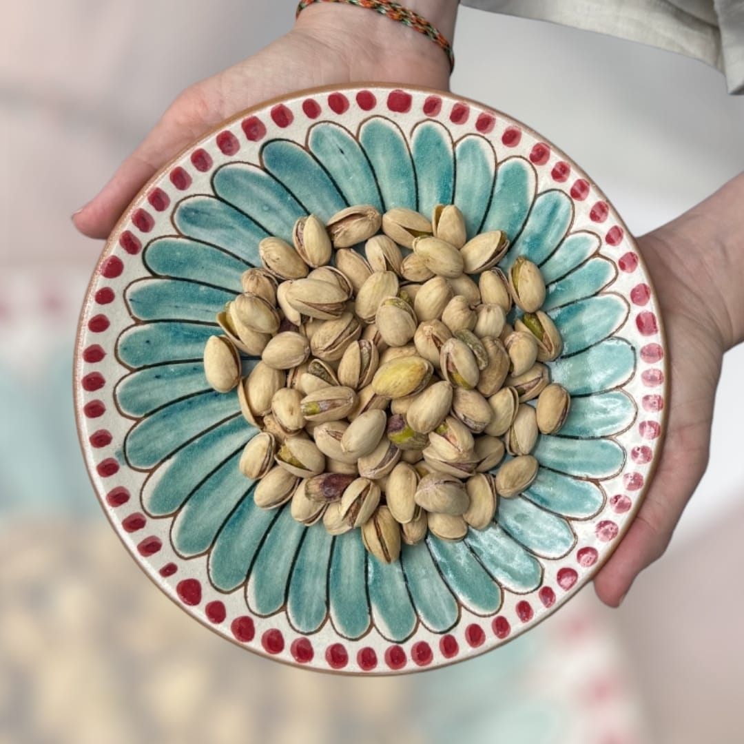 Håndlavet keramik tallerken