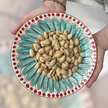 Håndlavet keramik tallerken