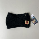 Coffee Beanies sort strikket pandebånd