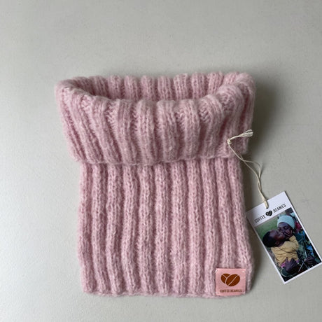 Fuskekrave lyserød Coffee Beanies