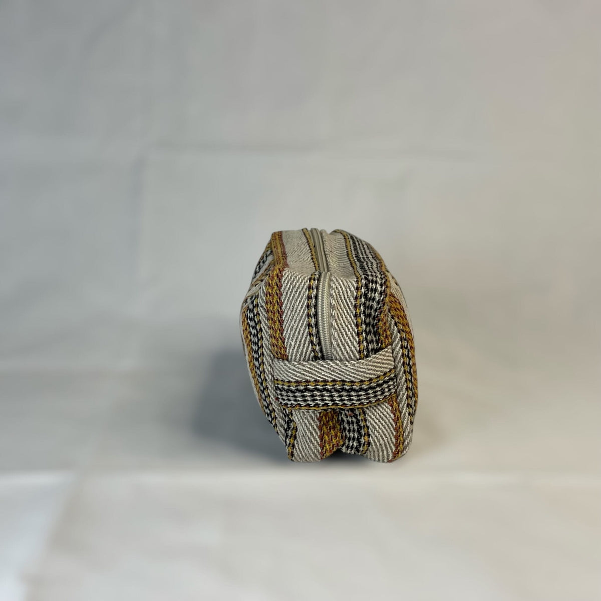 Beige brun toilettaske