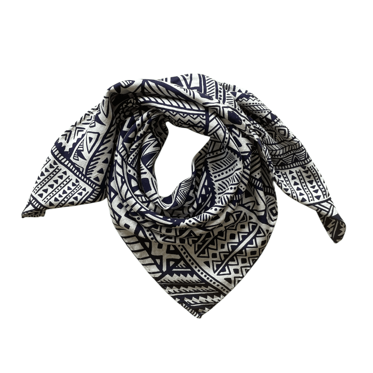 Inari Silketørklæde - Indigo Native