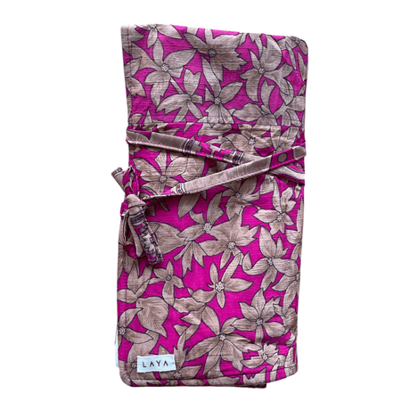 LAYA - Knitting needle pouch - Pink Autumn