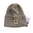Coffee Beanies sandfarvet uld strikhue