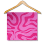 Inari Silketørklæde - Pink Swirl