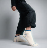 Aydo Studio Nice Pearled Ivory strømper 36-40 mid calf