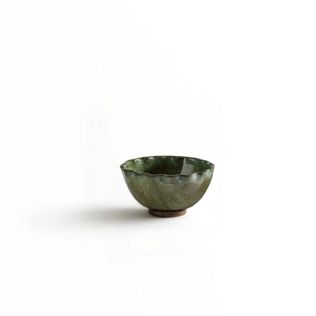Scallop bowl green