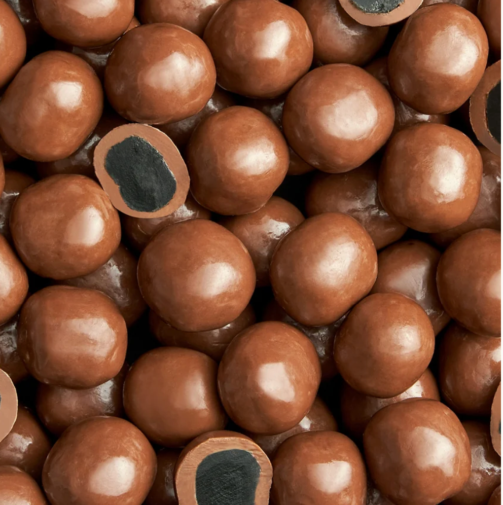 Chokoladeovertrukne Lakridskaramelkugler