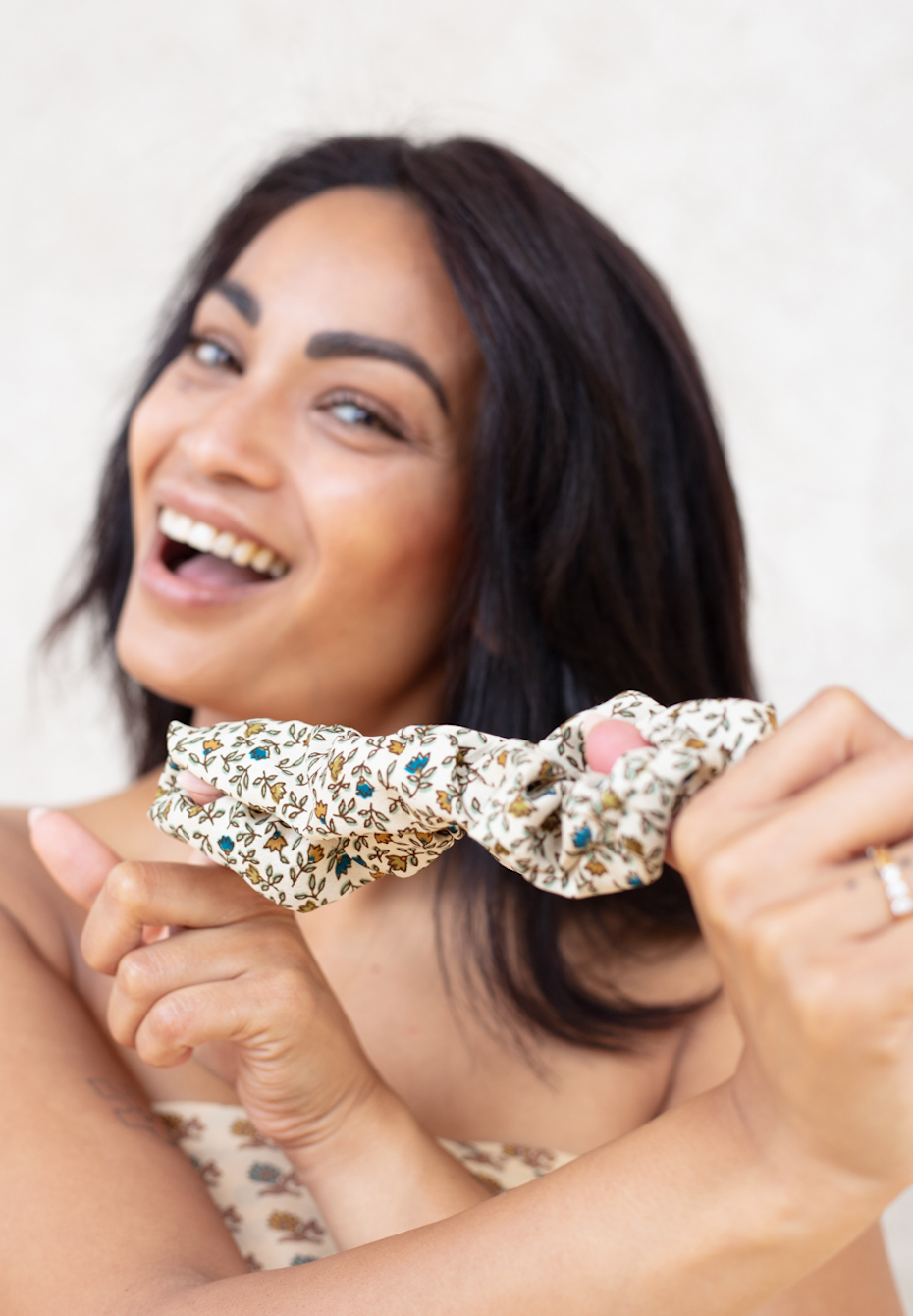 Luni – Sari scrunchie #1