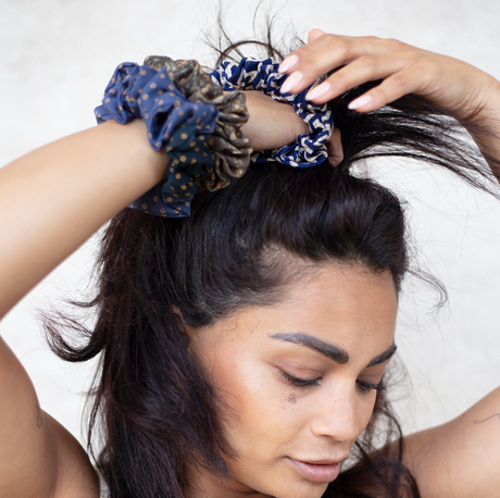 Luni – Sari scrunchie #2