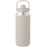 AYA&IDA Sports Bottle 950 ml Cream Beige drikkedunk i rustfrit stål