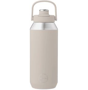 AYA&IDA Sports Bottle 950 ml Cream Beige drikkedunk i rustfrit stål