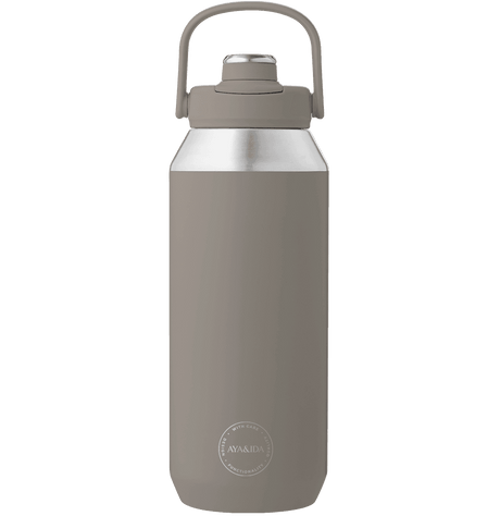 AYA&IDA Sports Bottle 950 ml Driftwood drikkedunk i rustfrit stål