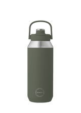 AYA&IDA Sports Bottle 950 ml Tropical Green drikkedunk i rustfrit stål