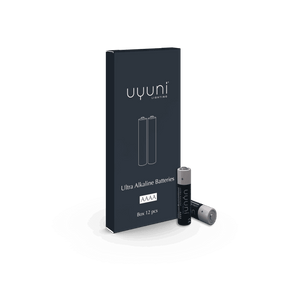 Uyuni batteripakke med 12 stk. AAAA 1,5V batterier