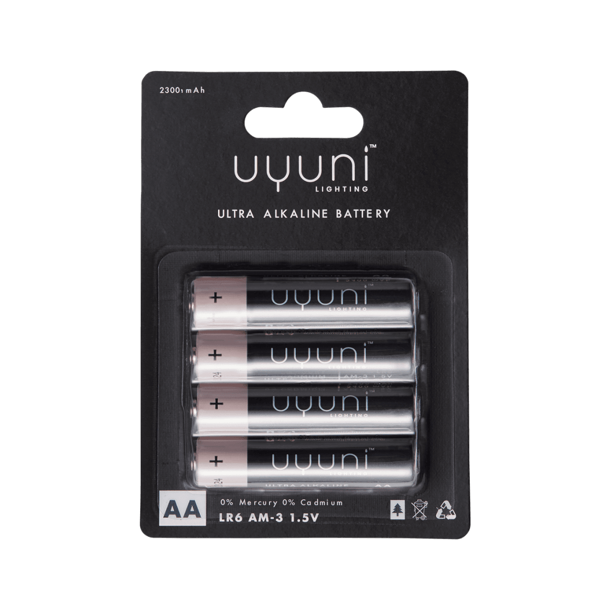 Uyuni Batteri AA, 1,5V, 4 stk.
