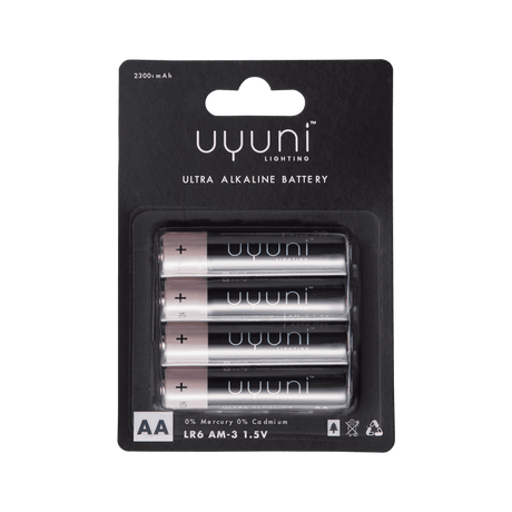 Uyuni Batteri AA, 1,5V, 4 stk.