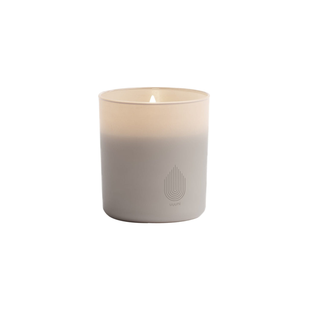 Uyuni LED lys i glas, Sandstone, 9,2 x 10,2 cm