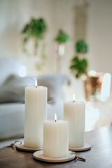 Uyuni LED Bloklys, Nordic White, 7,8x10 cm (Smooth)