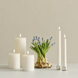 Uyuni LED Bloklys, Nordic White, 7,8x15 cm (Smooth)