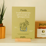 Pepin Paulita selvvandende urtepotte i Sage Green håndlavet i Portugal