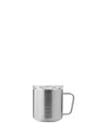 AYA&IDA Carry Cup 300 ml i Steel med hank og klart låg