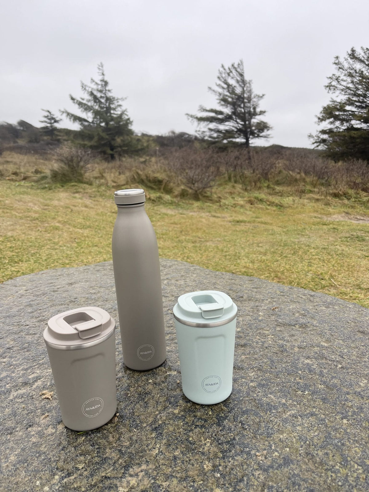 AYA&IDA CUP2GO Termokop 380 ml - Mint Green