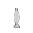 lille glasvase formet som fisk i klart glas 20 cm dekorativ vase