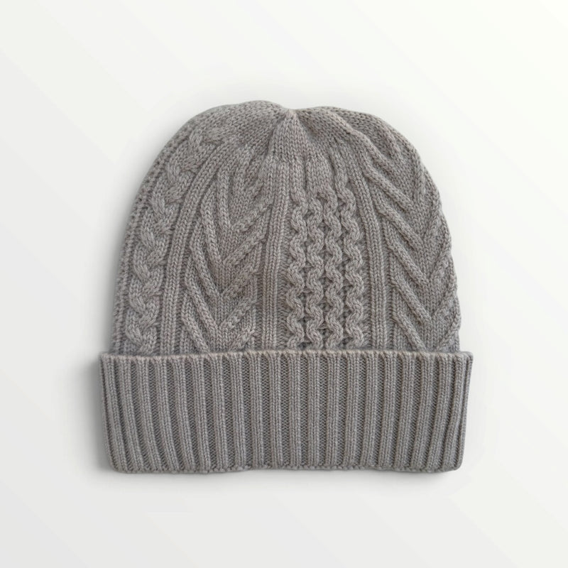 LAYA Copenhagen – Kabelstrikket Cashmere Hue – Tuile