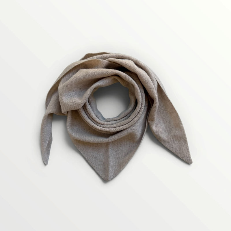 LAYA Copenhagen – Trekantet Cashmere Tørklæde Small – Tuile