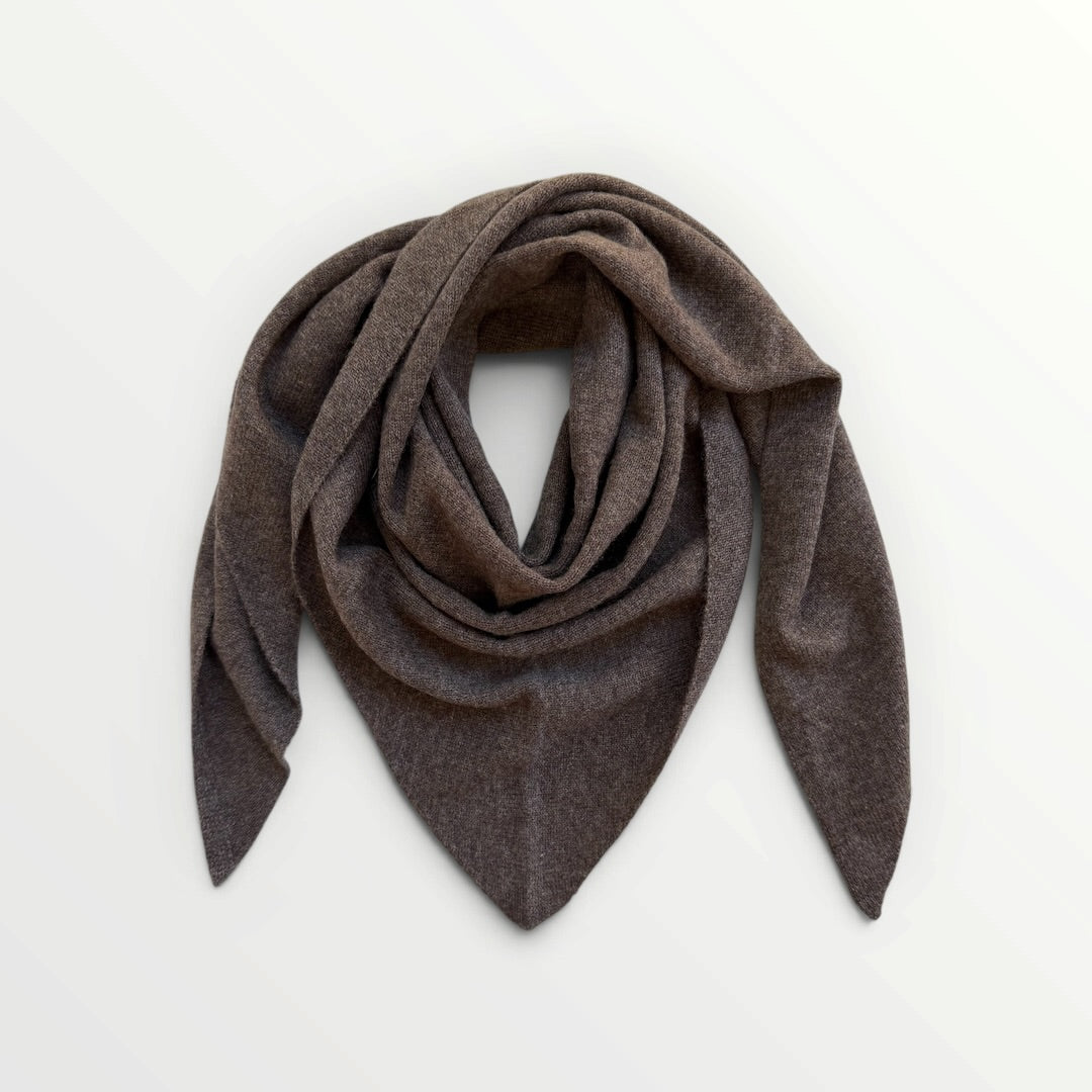 LAYA Copenhagen – Trekantet Cashmere Tørklæde Medium – Mull