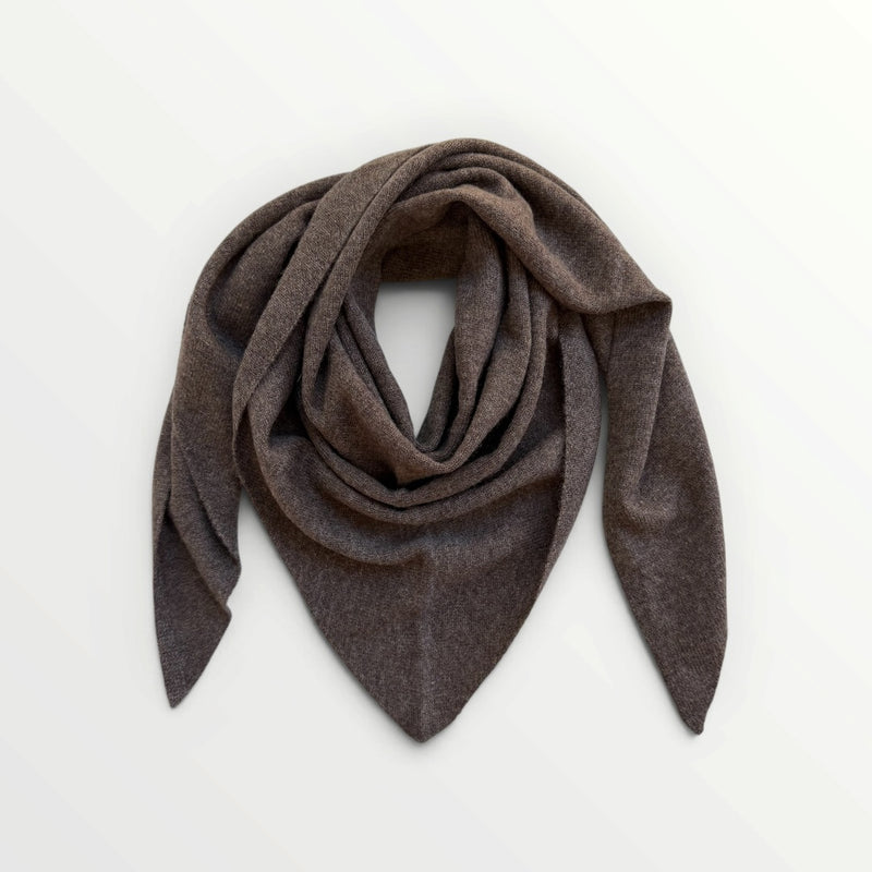 LAYA Copenhagen – Trekantet Cashmere Tørklæde Medium – Mull