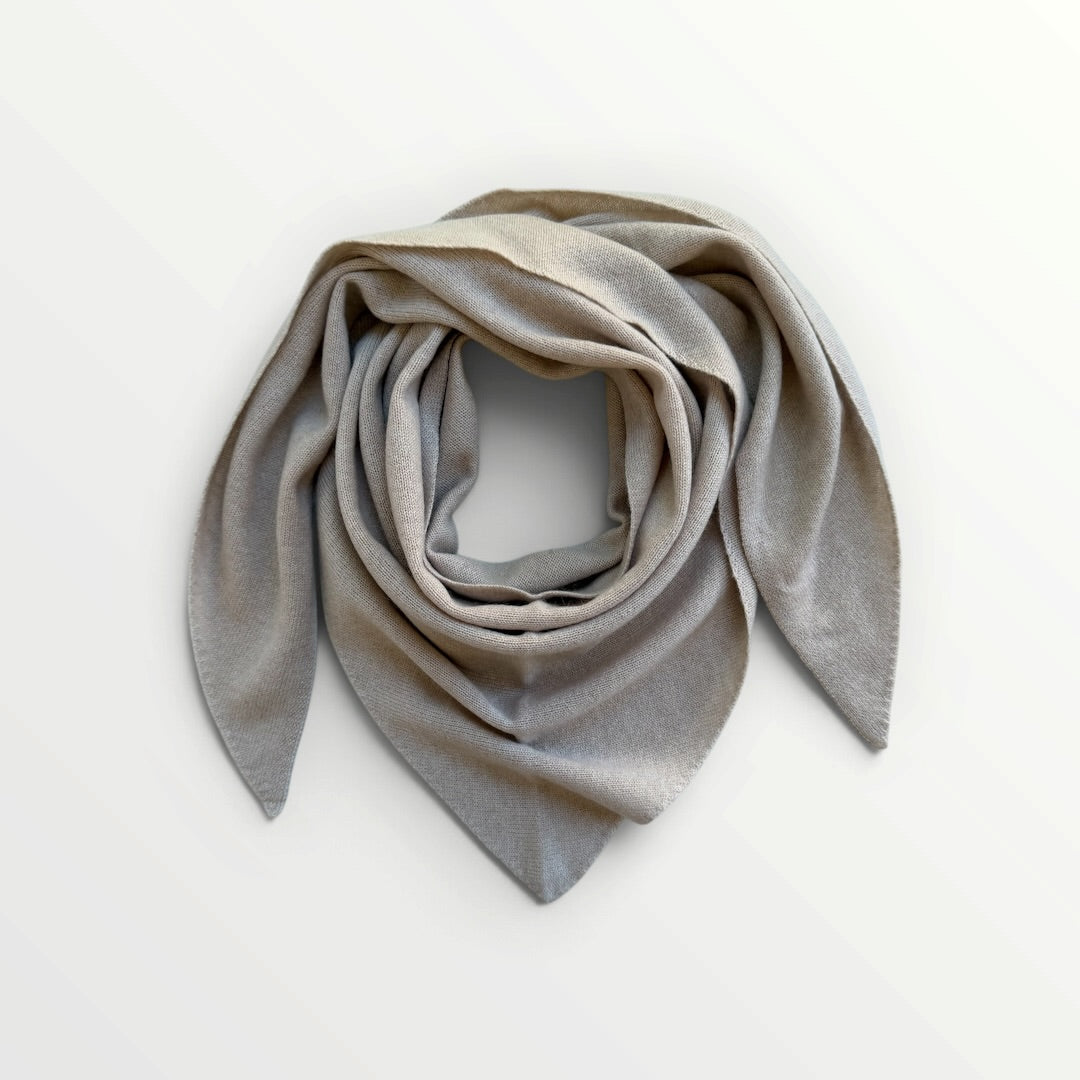 LAYA Copenhagen – Trekantet Cashmere Tørklæde Medium – Tuile